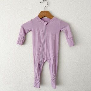 WildBird Lilac Kids Footie in size NB